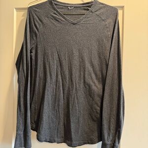 Kit and Ace V Neck Mens Long Sleeve Medium/Large